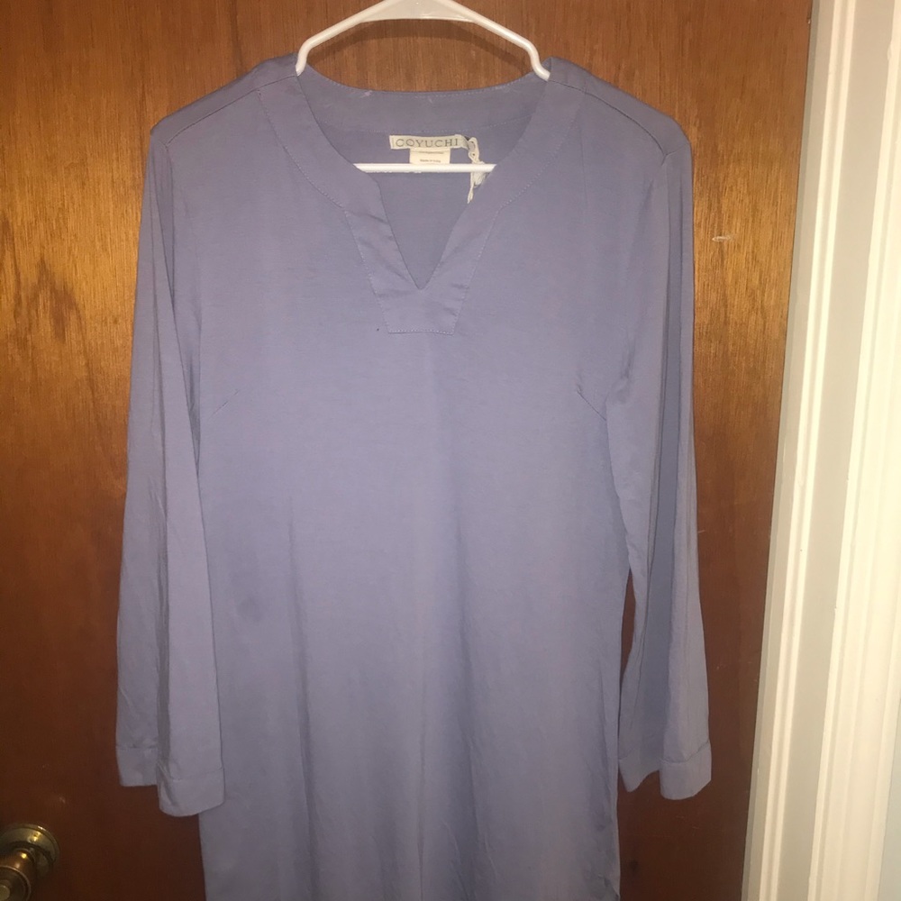 Light purple Coyuchi Tunic